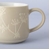 Mason Cash Tasse mit buntem Glasur-Motiv, handgezeichnetes Design, Keramiktasse für Kaffee oder Tee