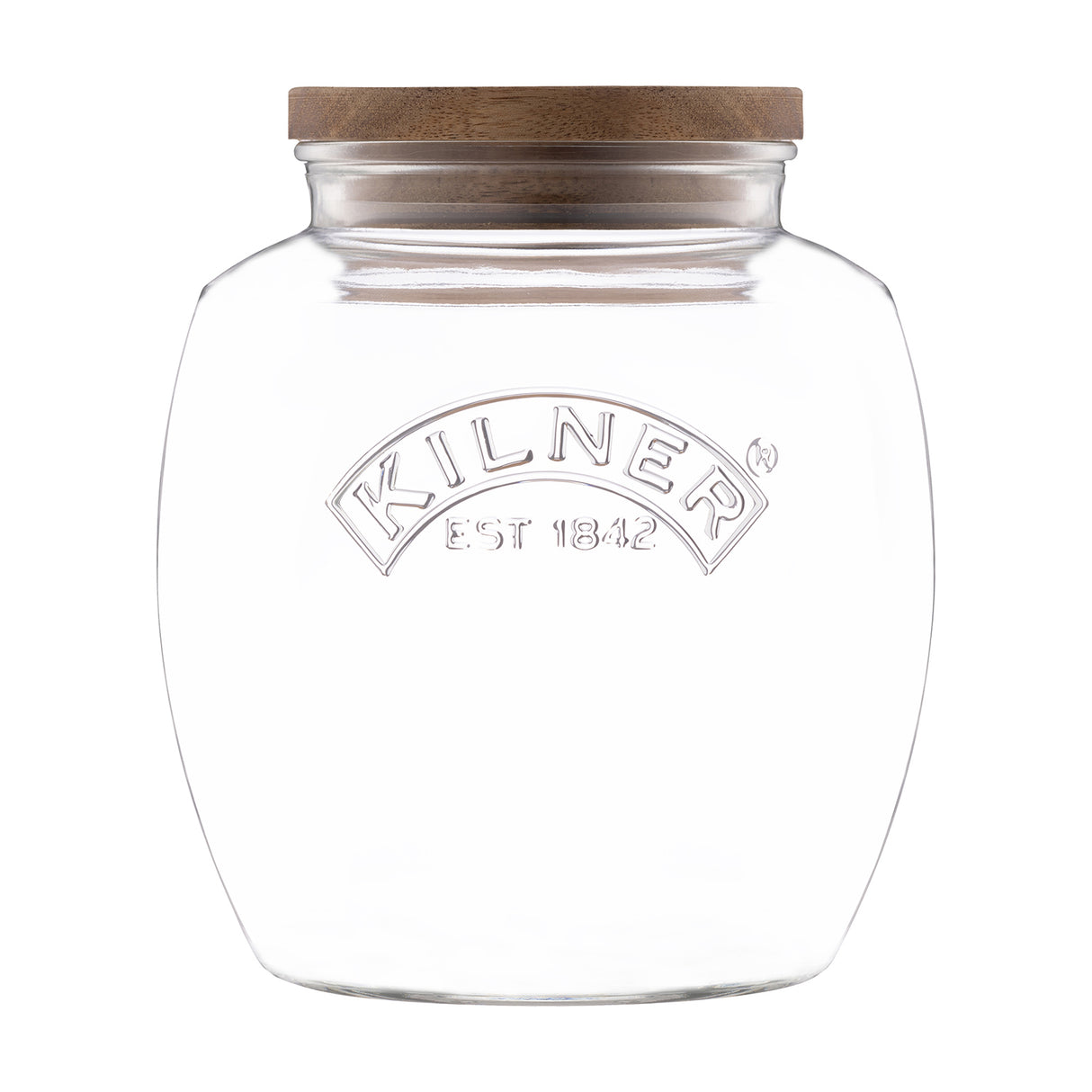 KILNER Vorratsglas, universell, transparentes Glas mit Schraubverschluss für Lebensmittelaufbewahrung