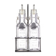 KILNER klare Öl- und Essigflasche aus Glas mit Schraubverschluss, ideal zum Lagern von Öl und Essig.