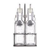 KILNER klare Öl- und Essigflasche aus Glas mit Schraubverschluss, ideal zum Lagern von Öl und Essig.