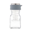 KILNER Dressingshaker, klar, 500 ml, mit Schraubverschluss und Messskala für Salatdressings und Marinaden auf dem Tisch