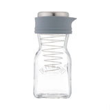 KILNER Dressingshaker, klar, 500 ml, mit Schraubverschluss und Messskala für Salatdressings und Marinaden auf dem Tisch