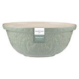 Mason Cash Rührschüssel, HOME TO ROOST, orange, keramische Küchenmischschüssel für Backen und Kochen.