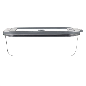 KILNER Frischhaltedose aus Glas mit Schraubverschluss, ideal für Lebensmittelaufbewahrung, transparent, robust und luftdicht.
