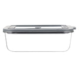 KILNER Frischhaltedose aus Glas mit Schraubverschluss, ideal für Lebensmittelaufbewahrung, transparent, robust und luftdicht.