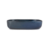 MASON CASH Auflaufform Rustic Charm in Blau, langlebige Keramikpfanne für Ofen und Backofen, dekorativ und funktional