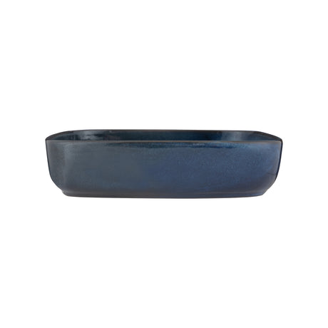 MASON CASH Auflaufform Rustic Charm in Blau, langlebige Keramikpfanne für Ofen und Backofen, dekorativ und funktional