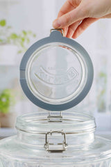KILNER Getränkespender DIAMOND aus Glas mit Schraubverschluss, ideal für Getränke und Partys, klare und elegante Optik
