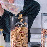 KILNER Vorratsglas FRESH STORAGE mit Schraubverschluss, transparentes Glas, ideal für Lebensmittelaufbewahrung