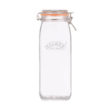 KILNER Einkochglas, klares Glas mit 2100 ml Fassungsvermögen, ideal zum Einmachen und Lagern von Lebensmitteln.