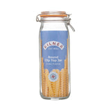 KILNER Einkochglas, klares Glas mit 2100 ml Fassungsvermögen, ideal zum Einmachen und Aufbewahren von Lebensmitteln.