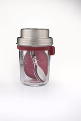 KILNER Frühstücksglas aus klarem Glas, 350 ml Fassungsvermögen, ideal für Frühstücksgetränke, Nahaufnahme