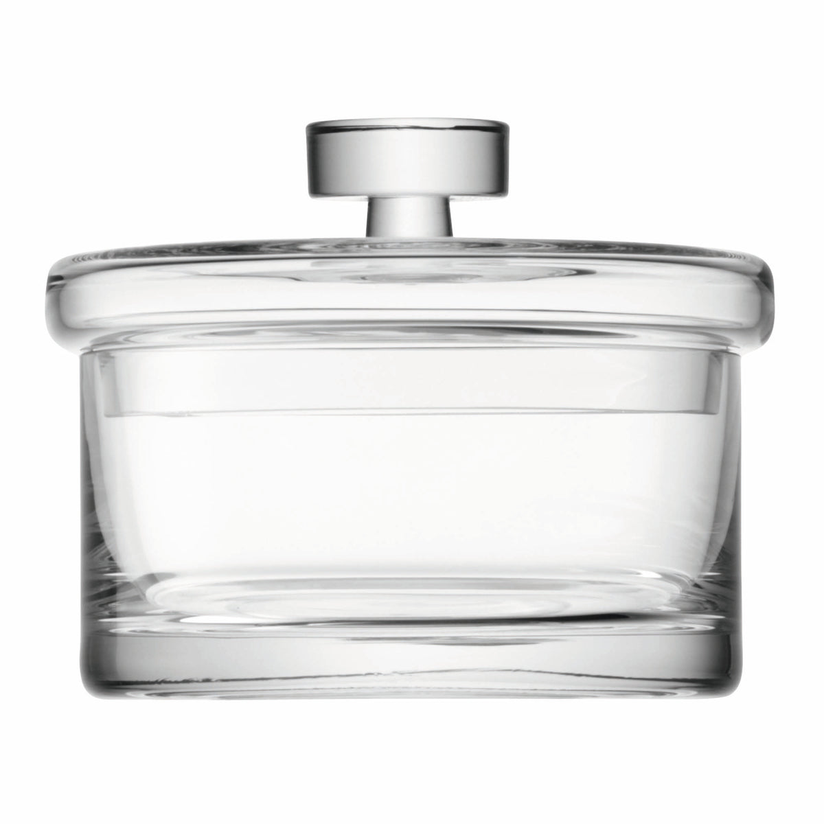 Clear LSA Maxi Vorratsglas container with lid, 11cm height, ideal for storing dry foods in kitchen.