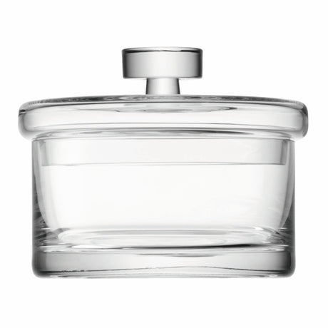 Clear LSA Maxi Vorratsglas container with lid, 11cm height, ideal for storing dry foods in kitchen.