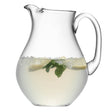 LSA Bar Icelip Jug 2.65L clear glass krug with a sleek design for serving beverages in style.