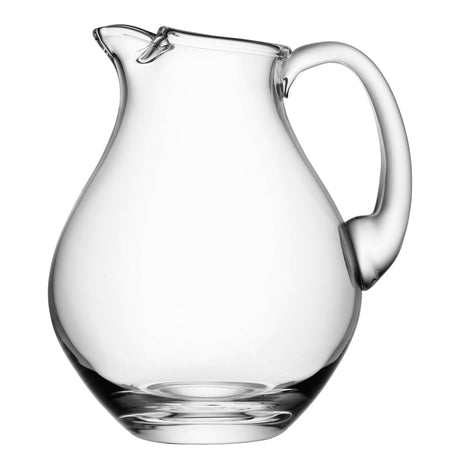 Clear LSA Bar Icelip Jug 2.65L krug with a sleek, transparent design for serving drinks in style.