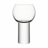 Two clear LSA Boris wine goblets with 360ml capacity, crafted for elegant wine drinking and fine glassware presentation.
