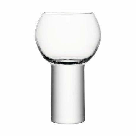 Two clear LSA Boris wine goblets with 360ml capacity, crafted for elegant wine drinking and fine glassware presentation.
