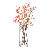 Clear LSA Column Giant Vase with H50 x Ø20cm tall, sleek glass design perfect for floral arrangements or decorative displays.