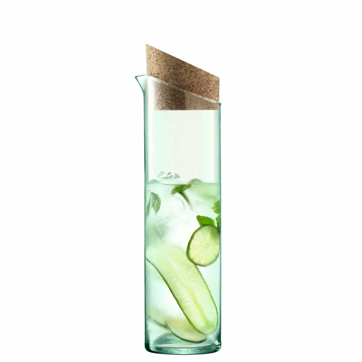 LSA Karaffe CANOPY in matte finish, 1.3L glass pitcher with sleek design and durable construction.