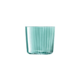 Set of four LSA Gems tumblers, 310ml each, with assorted jade colors, made of glass for stylish beverage presentation.