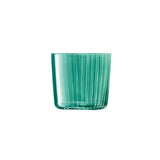 Set of four LSA Gems tumblers, 310ml each, in assorted jade colors, showcasing elegant glassware for beverages.
