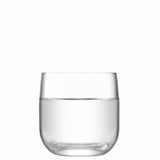 Clear LSA Schnapsglas with a 75ml capacity, featuring a sleek design and transparent glass for serving spirits.