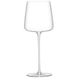 Set of four LSA Metropolitan Grand Cru wine glasses, 680ml clear glass with elegant shape for serving wine.