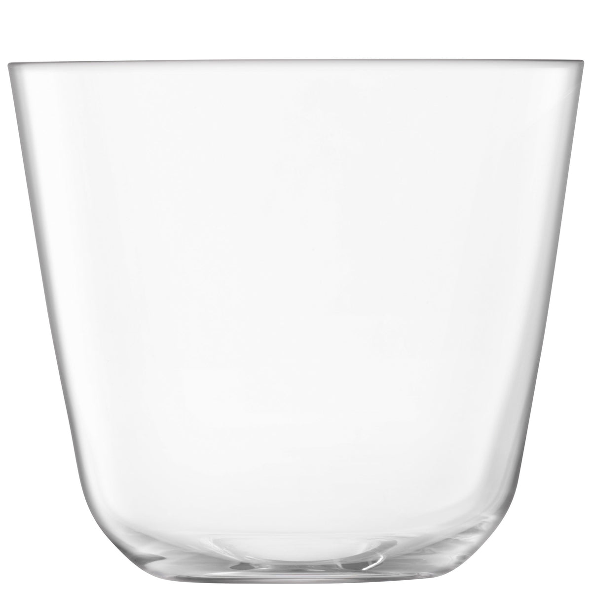 Set of four clear LSA Tumbler ARC glasses, 260ml capacity, stylish and modern design for beverages.