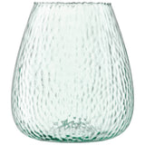 LSA Canopy matte ceramic vase with a 25cm height, modern design and smooth finish, ideal for decorative floral arrangements.