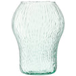 LSA Canopy Seed Vase in recycled glass, 27cm tall, with a rounded, modern design perfect for floral arrangements.