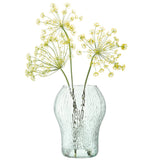 LSA Canopy Seed Vase, 27cm tall, made from recycled materials, featuring a sleek, modern design for floral arrangements.