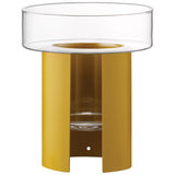 LSA | Planter TERRAZZA, gelb, H22cm