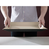 Großes Wendetablett von Freeform, 2-in-1 Tablett und Tischset DUO, sichtbar mit eleganter Oberfläche und praktischem Design