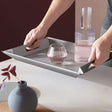 Großes Wendetablett und Tischset DUO von Freeform, beidseitig nutzbar, aus robustem Material, ideal für Esstisch und Servierfläche