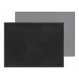 Schwarz-grau Platzset DUO von FREEFORM, rechteckiges Tischset aus Stoff, für den Esstisch, moderne Design.