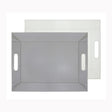 Wendetablett von Freeform, 2-in-1 Tablett und Tischset DUO, klein, mit beidseitigem Design und Holzoptik.