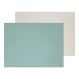 Platzset DUO von FREEFORM in Mint und Grau, rechteckiges Design, langlebiges Platzset für den Esstisch.