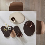 Kunstleder Platzset DUO von FREEFORM, stilvoller Tischschutz mit eleganter Gestaltung, perfekt für den Essbereich.
