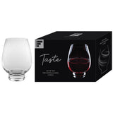 Klares FREEFORM Rotweinglas, 2 Stück, 600 ml Fassungsvermögen, elegantes Design für Rotwein Genuss.
