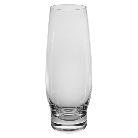 Zwei klare FREEFORM Sekt-Gläser, 275 ml, elegantes Set für Sekt und Champagner, stilvolles Getränkeglas-Design