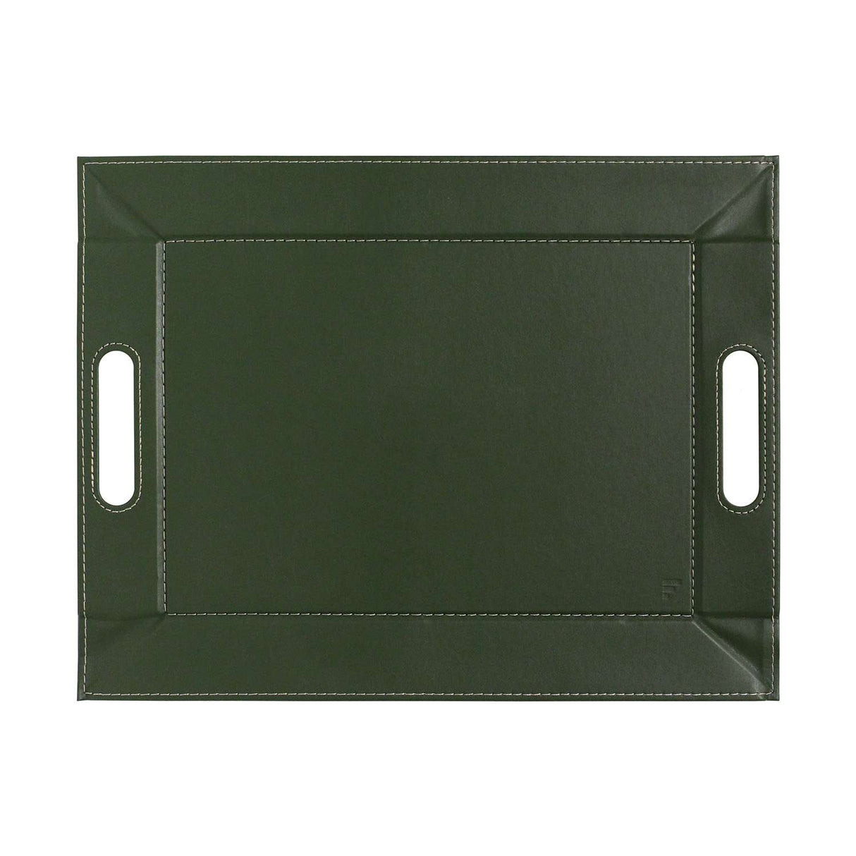 Kleines Wendetablett von Freeform, 2-in-1 Tablett und Tischset DUO, mit abwechselndem Design auf beiden Seiten.