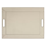 Großes Wendetablett von Freeform, 2-in-1 Tablett und Tischset Duo, beidseitig nutzbar, praktische Oberfläche und modernes Design
