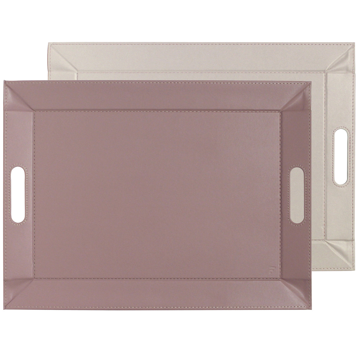 Großes Wendetablett und Tischset DUO von Freeform, 2-in-1 Tablett zum Wenden, ideal für Essen und Dekoration.