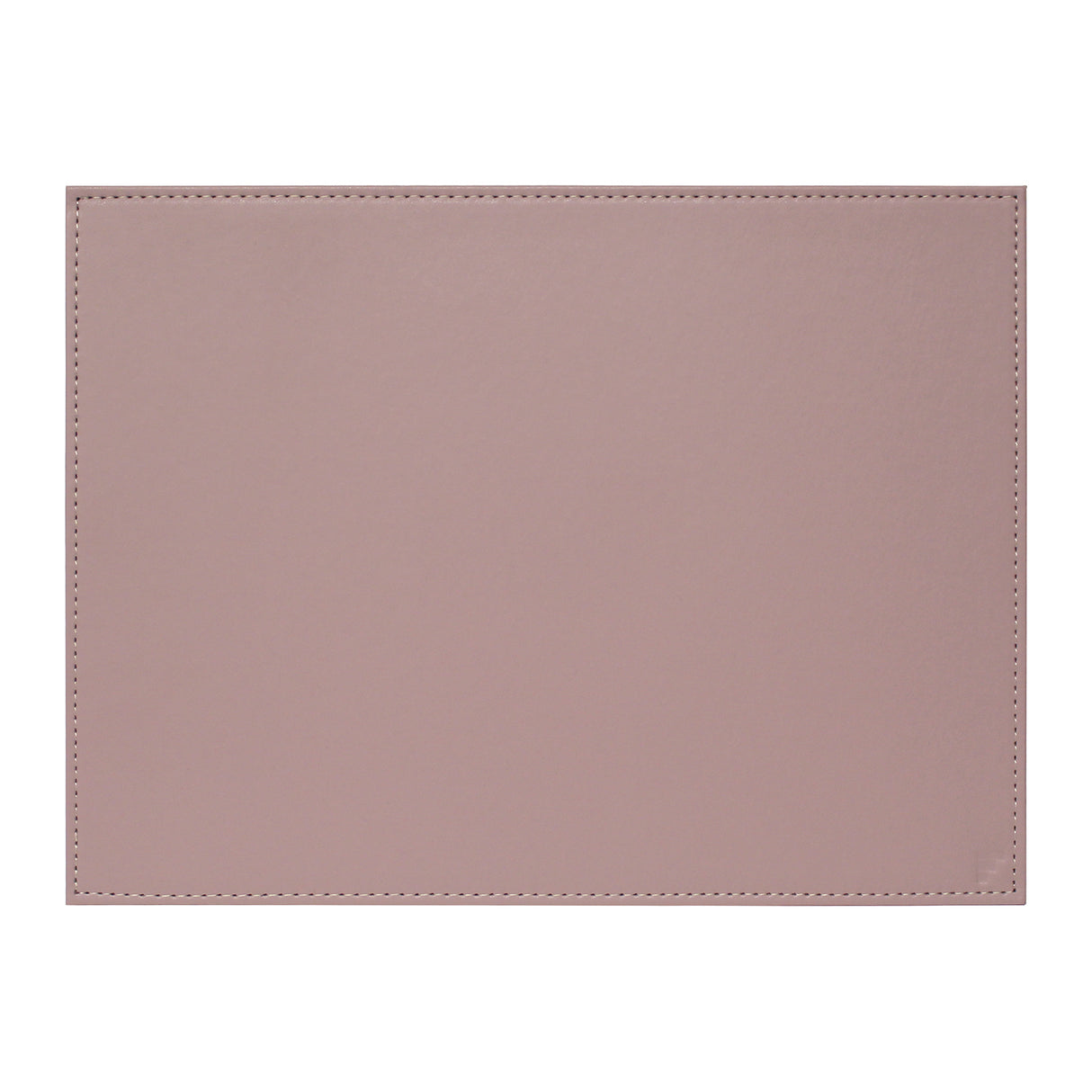 Platzset DUO von FREEFORM in altrosa und stein, rechteckiges Design, strapazierfähiges Platzset für elegante Tische.