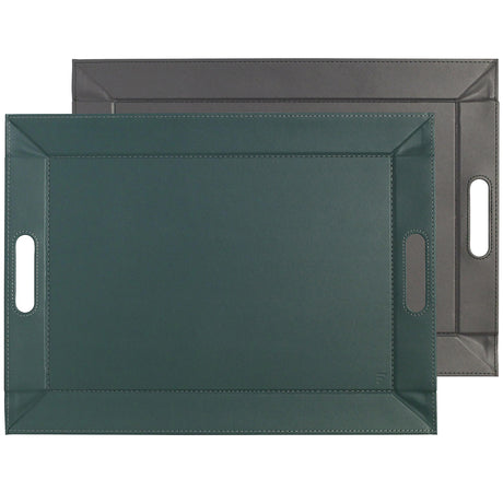 Großes Wendetablett von Freeform, 2-in-1 Tablett und Tischset DUO, beidseitig nutzbar, modernes Design, praktische Oberfläche
