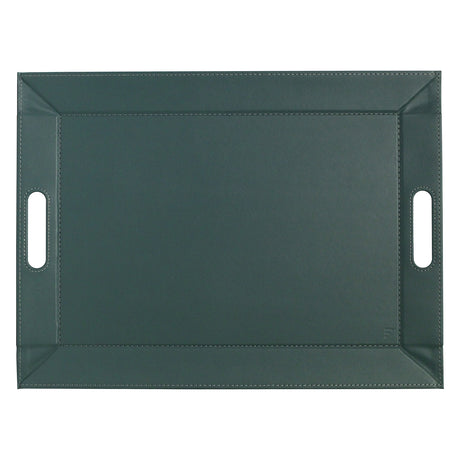 Wendetablett von Freeform, 2-in-1 Tablett und Tischset, petrol und anthrazit, große Oberfläche, vielseitig einsetzbar.