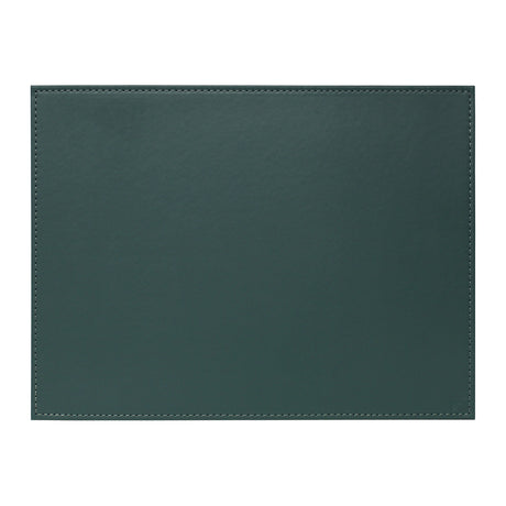 FREEFORM Platzset DUO in Petrol und Anthrazit, rechteckiges Design, weiche Textur, für Esszimmer oder Küche, stilvoller Schutz.