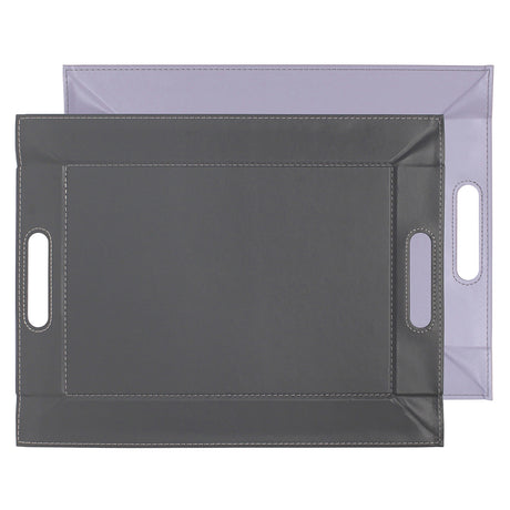 Großes Wendetablett von Freeform, 2-in-1 Tablett und Tischset DUO, beidseitig nutzbar, ideal für Getränke und Essen.