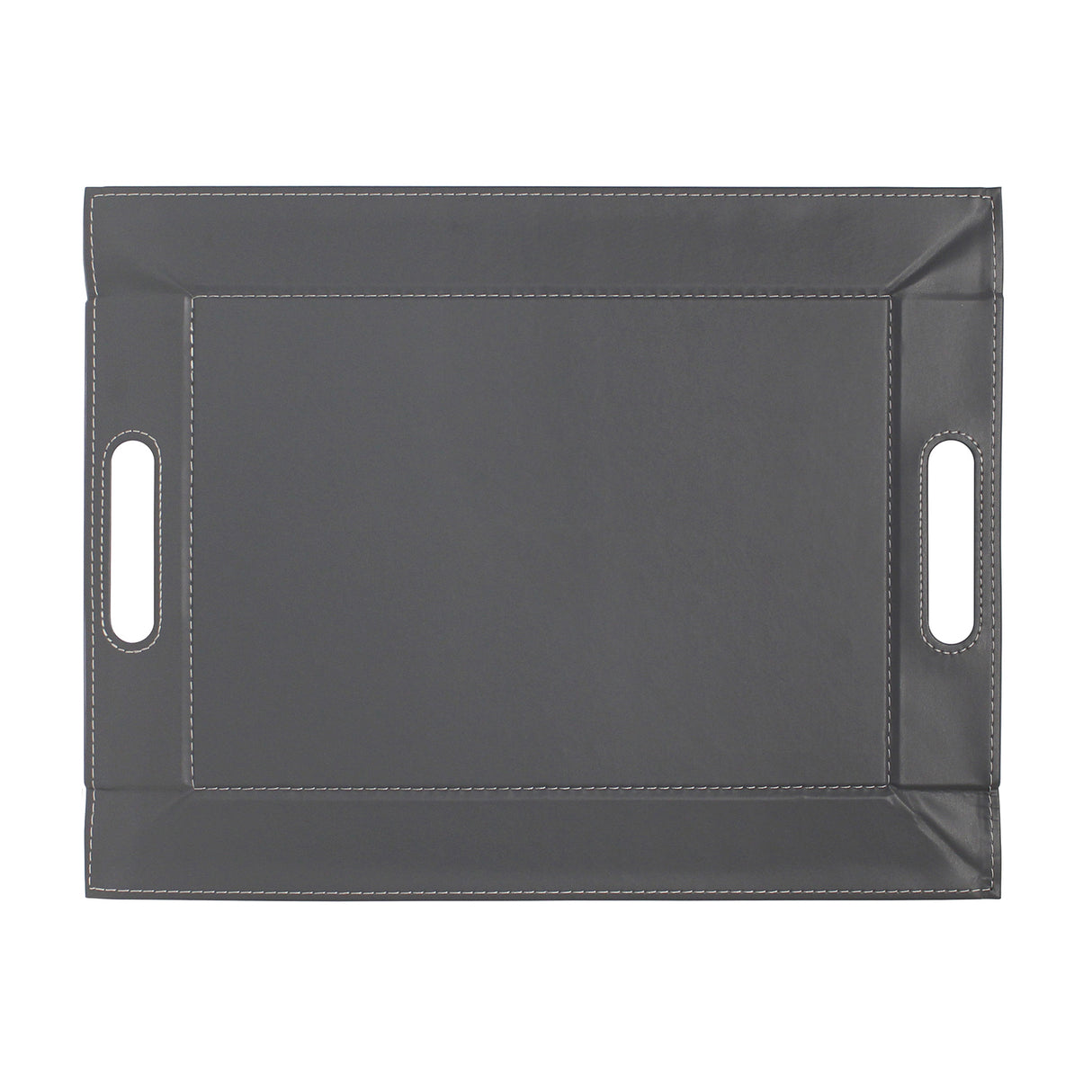 Wendetablett von Freeform, 2-in-1 Tablett & Tischset Duo, großes Flieder und Grau, zeigt die bunte Seite und das schlichte Design